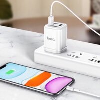 Củ  Hoco C84 sạc nhanh 4 cổng đa năng chống cháy nổ - chính hãng