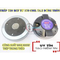 CỦ KÈN 750 RCF NẮP NHỰA TỪ ĐƠN 170 - CÔN 74.5 VIỀN ĐỒNG CỌC NHẤN - GIÁ 1 CỦ