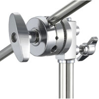 Củ Khớp Nối Tay Boom Xlight bằng Inox đầu 2.5 inch chắc chắn cho chân đèn studio