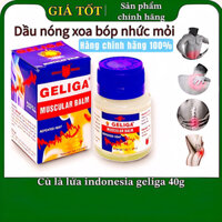 cù là lửa geliga dầu nóng xoa bóp (3 chai)