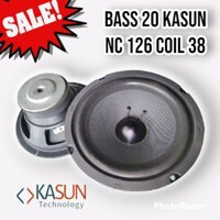 Củ Loa Bass 20 cm ( 2 tấc ) Kasun Từ 110 Coil 38,5