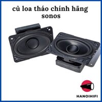 Củ loa rời sonos Beam bầu dục 4ohm 25W Sonos play bar 3inch 4ohm 30w. Độ chế loa, siêu bass, siêu trầm