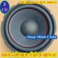 CỦ LOA SUB 30 JB CAO CẤP TỪ KÉP 120 COIL 50 GÂN BÉO - GIÁ 2 CHIẾC