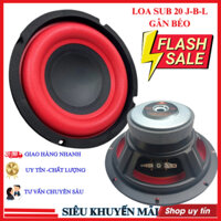Củ Loa Sub ( loa siêu trầm) Bass 20 Gân Béo Màng Đỏ Cao Cấp-giá 1 cái