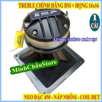 CỦ LOA TREBLE 450 BM TỪ NEO COIL DẸT VIỀN ĐỒNG NHẬP KHẨU + TỤ 3.3MF + HỌNG 16x16 - GIÁ 1 LOA