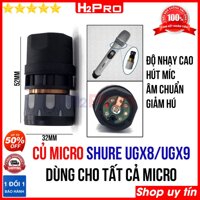 Củ micro shure UGX8-UGX9 H2Pro chính hãng, củ micro shure cao cấp hút míc-chống hú, dòng cho mọi loại míc