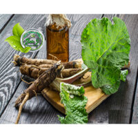 Củ Ngưu Bàng khô sạch