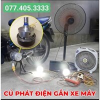 Củ phát điện gắn vào xe máy