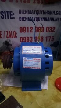 củ phát điện tua chậm nam châm từ 0,7kw