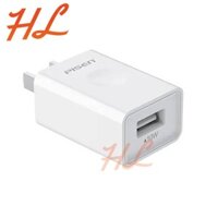 Củ Sạc 10W Pisen TS-C134 - Công Suất 5V-2A - Phù Hợp Smartphone, Tablet - Bảo hành 12 tháng - Hunglongpc