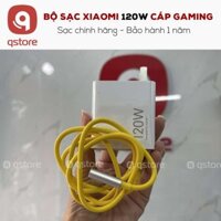 Củ Sạc 120W Xiaomi + Cáp 120W Xiaomi Bản Gaming
