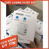 củ Sạc 2 Cổng Anker PowerPort 2 Elite 24W A2023 .