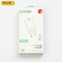 Củ sạc 2 cổng Max 3A AKUS - S102