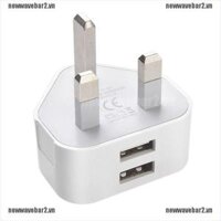 Củ Sạc 3 Chấu Cổng USB Tiện Dụng Cho Iphone