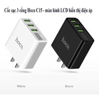 Củ SẠC 3 CỔNG USB HOCO C15