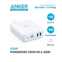 Củ sạc Anker 100w PowerPort Atom PD4 Mã A2041