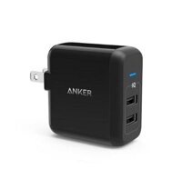 Củ Sạc Anker 2 cổng, 24w- A2141