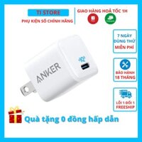 Củ sạc Anker 20w A2633 PowerPort III Nano 1 cổng USB-C PiQ 3.0 sạc nhanh 11 12 13 - tistore