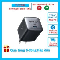 Củ sạc Anker 30W A2665 PowerPort Nano III Gan 2 PPS sạc nhanh 20w 25w 27w ip 11 12 13 - tistore