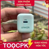 Củ sạc Anker 312-A2678 sạc nhanh PD 3.0 max 20w, chân gập gọn gàng, nhiều màu sắc
