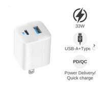 Củ sạc Anker 33W 1U + 1C 323