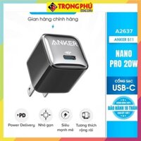 Củ sạc Anker 511 Nano Pro 1C 20W A2637  Nhiều người mua