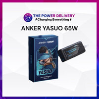 Củ Sạc Anker Powerport III 3 cổng 65w bản ONE PIECE, YASUO A9521, A9523 sạc PD/PPS/QC