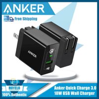 Củ Sạc Anker Sạc Nhanh 3.0 18W 3Amp USB 2.0 + 1 Cổng Sạc Không Dây Galaxy S10e / S10 / S9 / S8 / Plus / Note 9 / 8 / LG V40 / V30 + / iPhone iP