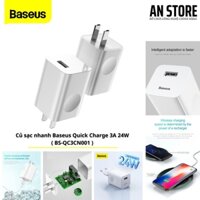 Củ sạc Baseus Quick Charge 3A 24W ( BS-QC3CN001 )