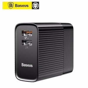 Củ sạc Baseus Transun Series Dual USB hỗ trợ sạc nhanh Q.C 3.0 3A