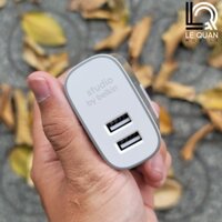 Củ Sạc Belkin Boost Charge 24W Dual Port Hai Cổng Sạc Nhanh