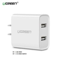Củ sạc điện thoại ipad Ugreen 3.1A  20328 CD104 - Cao cấp của Ugreen