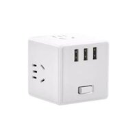 Củ Sạc Điện Xiaomi Mijia Magic MJCXB3-02QMMJHQ3-01QM Hình Khối Hỗ Trợ 6 Cổng USB Mini Tiết Kiệm Không Gian Hàng nhập khẩu - Wireless