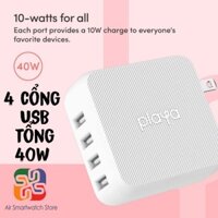 Củ sạc hàng Mỹ 4 cổng USB Belkin Playa 40W