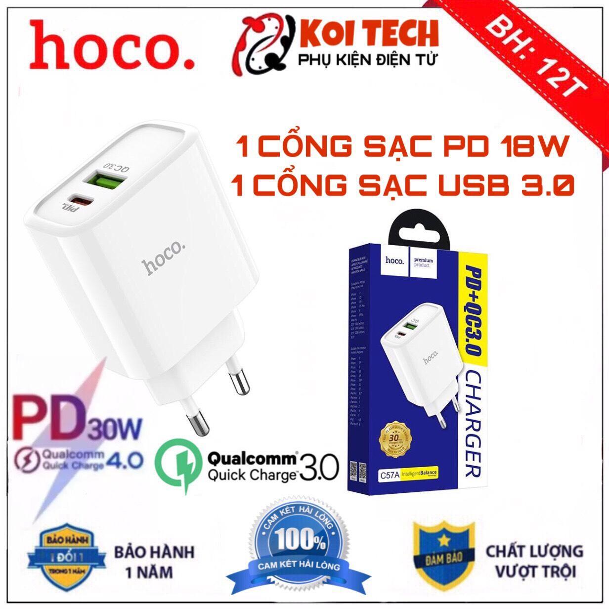 Củ sạc Hoco C57A