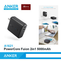 Củ sạc kiêm pin dự phòng Xiaomi CBQ01ZM dung lượng 5000mAh/Pin Dự Phòng Anker PowerCore Fusion 5000mAh - A1621(đỏ)