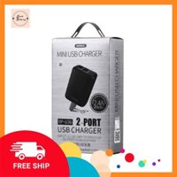 Củ sạc mini 2 cổng Remax RP-U36
