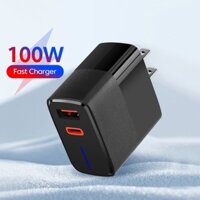 Củ Sạc Nhanh 100W USB + PD 3.0 Có Đèn