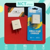 CỦ SẠC NHANH 10W CHO SmartPhone HOCO C81 (5V-2.1A) - CHÍNH HÃNG - BẢO HÀNH 1 ĐỔI 1 - SẠC TỐT CHO MỌI LOẠI THIẾT BỊ