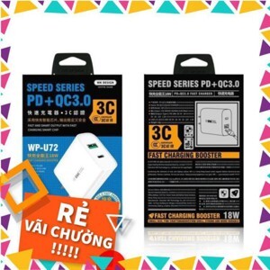 Củ sạc nhanh 2 USB WP-U72
