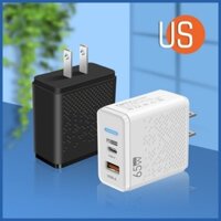 Củ Sạc Nhanh 65W Đa Năng PD 33W + USB 65W Công Nghệ GaN