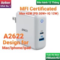 Củ sạc nhanh Anker 2 cổng A2321 A2628 A2622 40W 42W 49.5W Tuấn Hà Store
