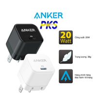 Củ sạc nhanh Anker 312 PowerPort III PD Cube 20W - 1 cổng USB-C thích hợp - Anker A2149