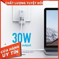 Củ sạc nhanh Anker PowerPort PD+ 2 33W 2 cổng USB và PD Type-C công nghệ PowerIQ 2.0 A2626 .