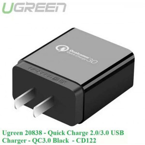 Củ sạc nhanh cổng USB Ugreen 20838 3.0 30W