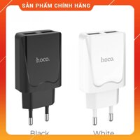 Củ sạc nhanh Hoco C52A 5V/2.4A 2 cổng sạc cùng lúc cho iPhone/iPad/Samsung/Xiaomi/Oppo và nhiều thiết bị điện tử khác  [