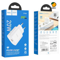 Củ Sạc Nhanh Hoco C94A PD 20W, Chất Liệu PC Chống Cháy, Nhỏ Gọn, Sạc Ổn Định, Đầu cắm Type-C LionKing Store