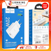 Củ Sạc Nhanh Hoco C94A PD 20W, Chất Liệu PC Chống Cháy, Nhỏ Gọn, Sạc Ổn Định, Đầu cắm Type-C LionKing Store