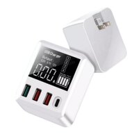 Củ Sạc Nhanh Iphone Samsung Nhiều Cổng Sạc PD 30W QC 3.0 A9T