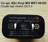 CỦ SẠC NHANH MI5 XIAOMI MDY-03-EH | (Tạm hết hàng)
